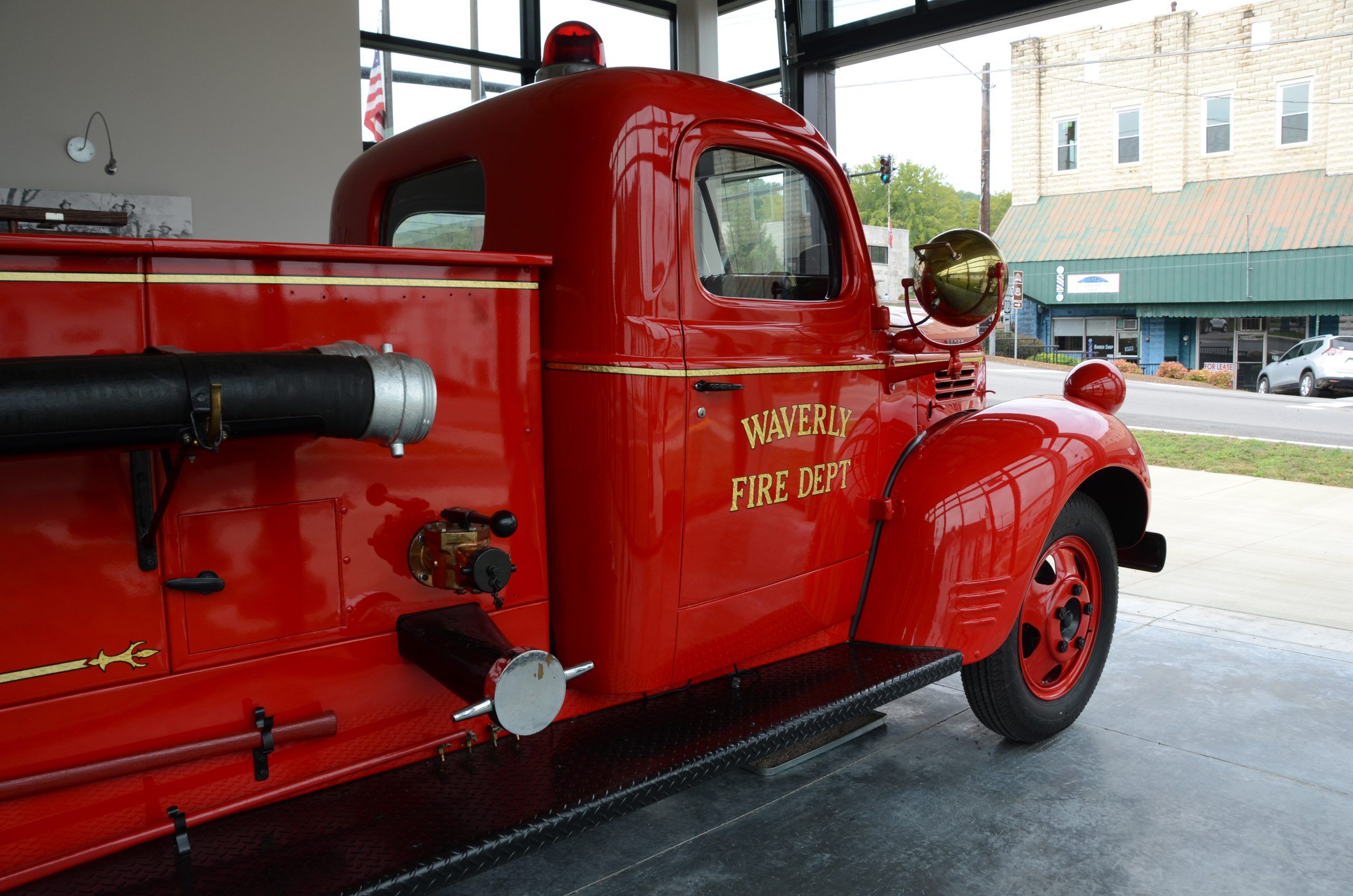 Engine 1 in City Hall